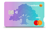 Bankkort Mastercard ung